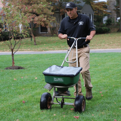 Root Deep, Stay Green Fall Iron + Fertilizer for Kansas City Lawns