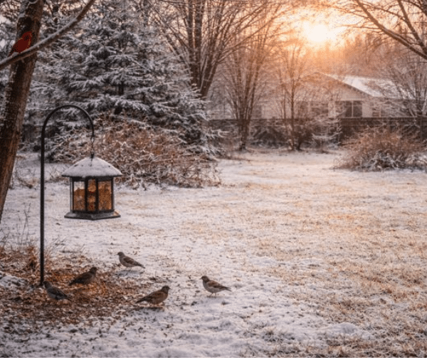 Martz Blog - In Winter, Your Yard Becomes a Refuge